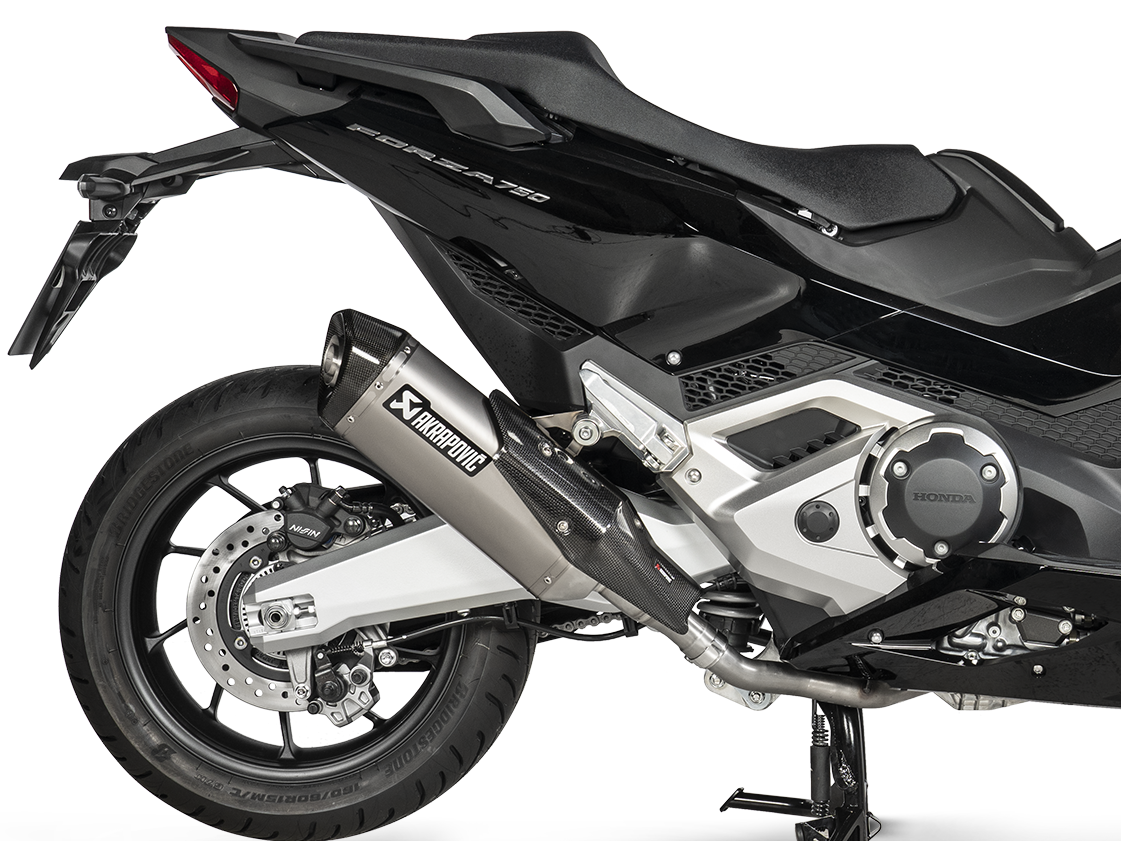 AKRAPOVIC S-H7SO4-HRT-1 Honda NSS750 Forza (2024+) Slip-On Exhaust (titanium) – Accessories in the 2WheelsHero Motorcycle Aftermarket Accessories and Parts Online Shop