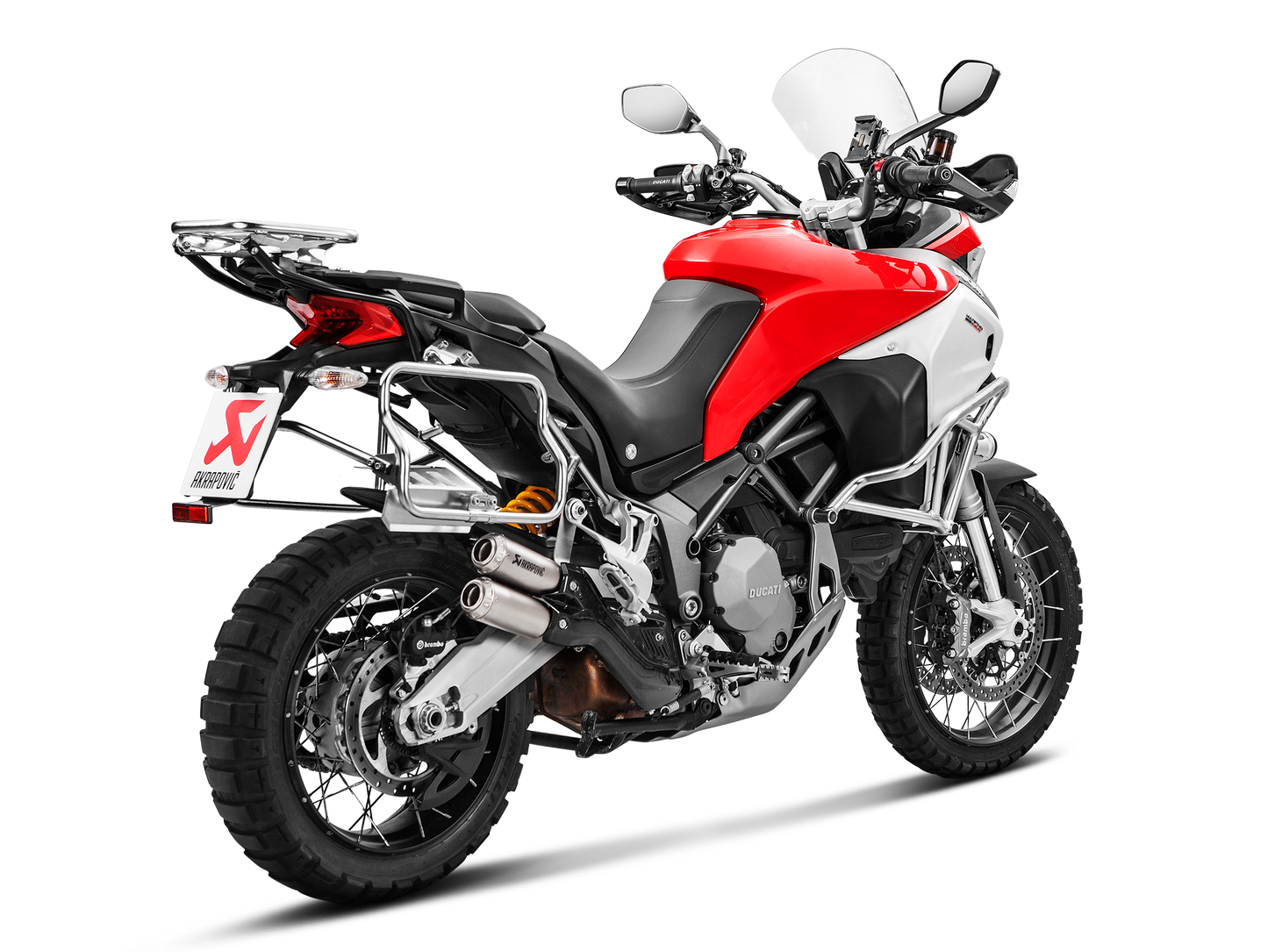AKRAPOVIC S-D9SO10-HIFFT Ducati Multistrada Enduro (16/20) Slip-on Exhaust (titanium) – Accessories in the 2WheelsHero Motorcycle Aftermarket Accessories and Parts Online Shop