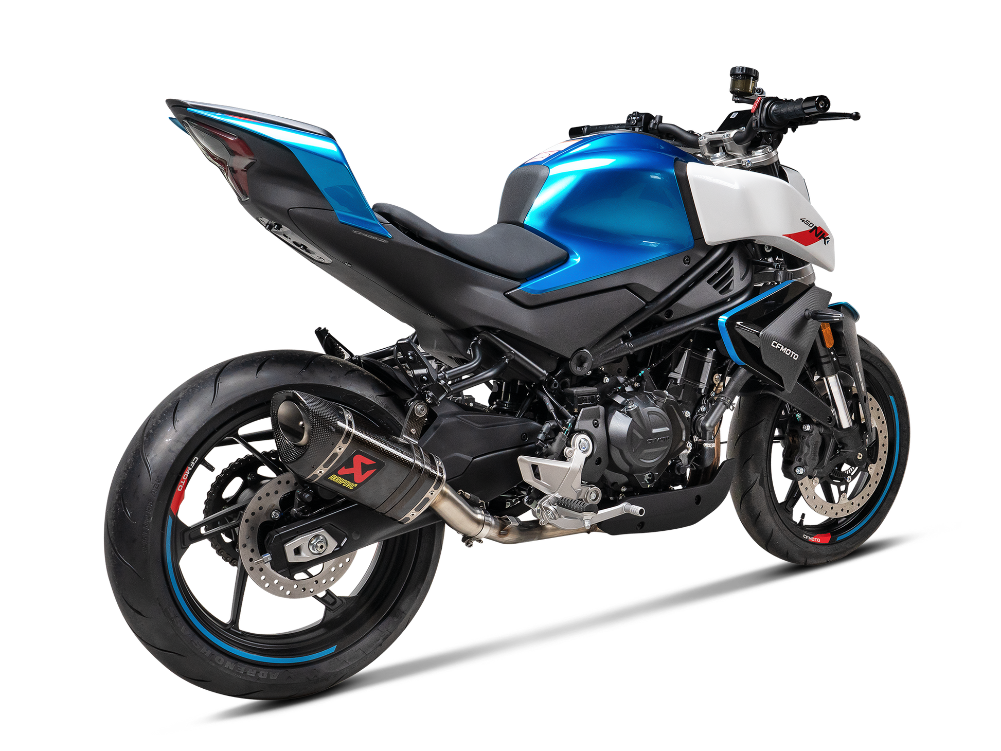 AKRAPOVIC S-CF4SO1-APC CFMOTO 450SR / 450NK (2024+) Slip-on Exhaust (carbon) – Accessories in the 2WheelsHero Motorcycle Aftermarket Accessories and Parts Online Shop