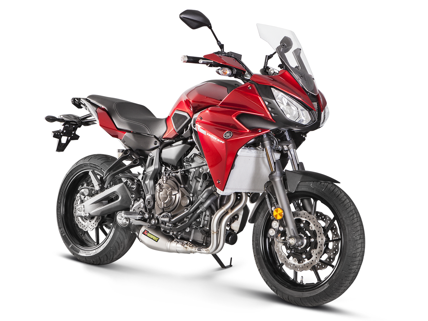 AKRAPOVIC S-Y7R5-HEGEH Yamaha Tracer 700 / GT / XSR700 Exhaust System "Racing Line" (titanium) – Accessories in the 2WheelsHero Motorcycle Aftermarket Accessories and Parts Online Shop