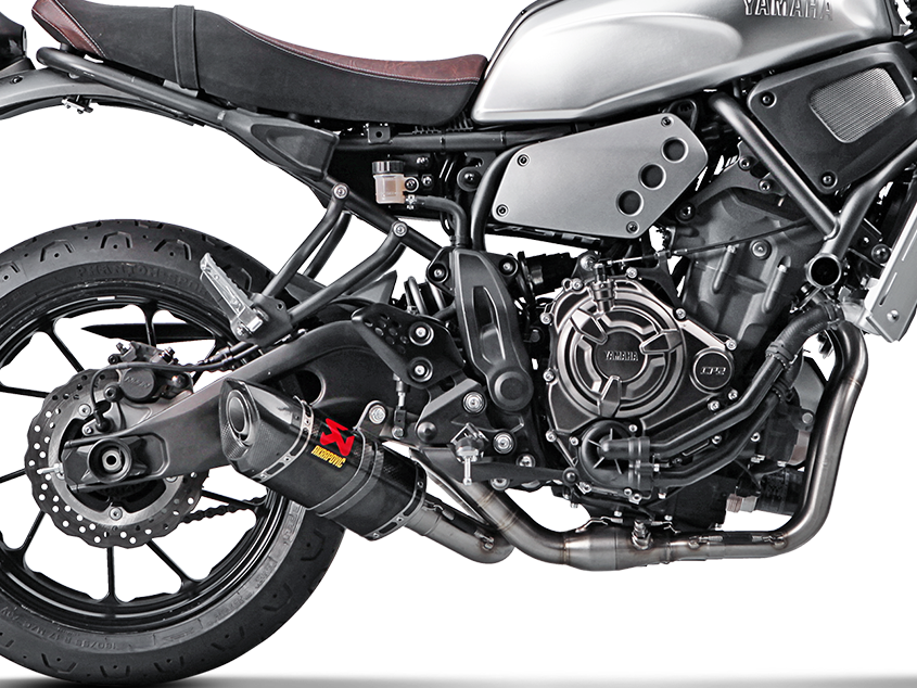 AKRAPOVIC S-Y7R2-AFC Yamaha XSR 700 / XTribute (2020+) Exhaust System "Racing Line" (carbon) – Accessories in the 2WheelsHero Motorcycle Aftermarket Accessories and Parts Online Shop