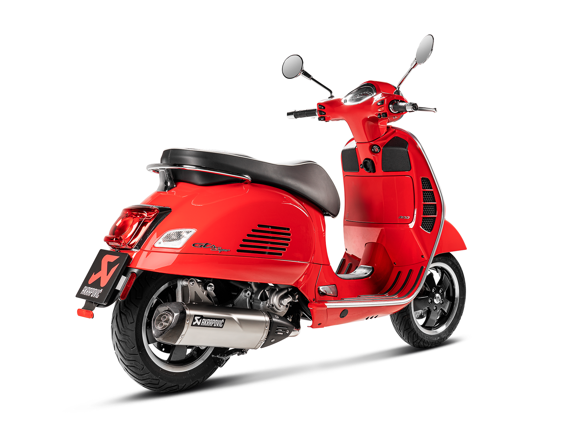 AKRAPOVIC S-VE3SO9-HRSS Vespa GTS 125 / 250 / 300 Slip-On Exhaust (SS) – Accessories in the 2WheelsHero Motorcycle Aftermarket Accessories and Parts Online Shop