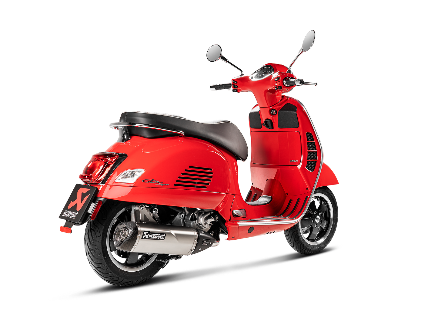 AKRAPOVIC S-VE3SO9-HRSS Vespa GTS Super 300 / Sei Giorni / Tech (2020+) Slip-On Exhaust (SS) – Accessories in the 2WheelsHero Motorcycle Aftermarket Accessories and Parts Online Shop