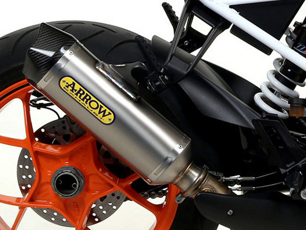 ARROW 71820PK KTM 1290 Super Duke R (2017+) Titanium Slip-on Exhaust "Race Tech" – Accessories in the 2WheelsHero Motorcycle Aftermarket Accessories and Parts Online Shop