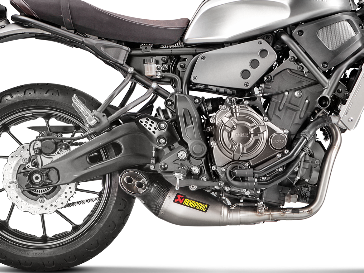 AKRAPOVIC S-Y7R5-HEGEH Yamaha XSR 700 / XTribute (2020+) Exhaust System "Racing Line" (titanium) – Accessories in the 2WheelsHero Motorcycle Aftermarket Accessories and Parts Online Shop