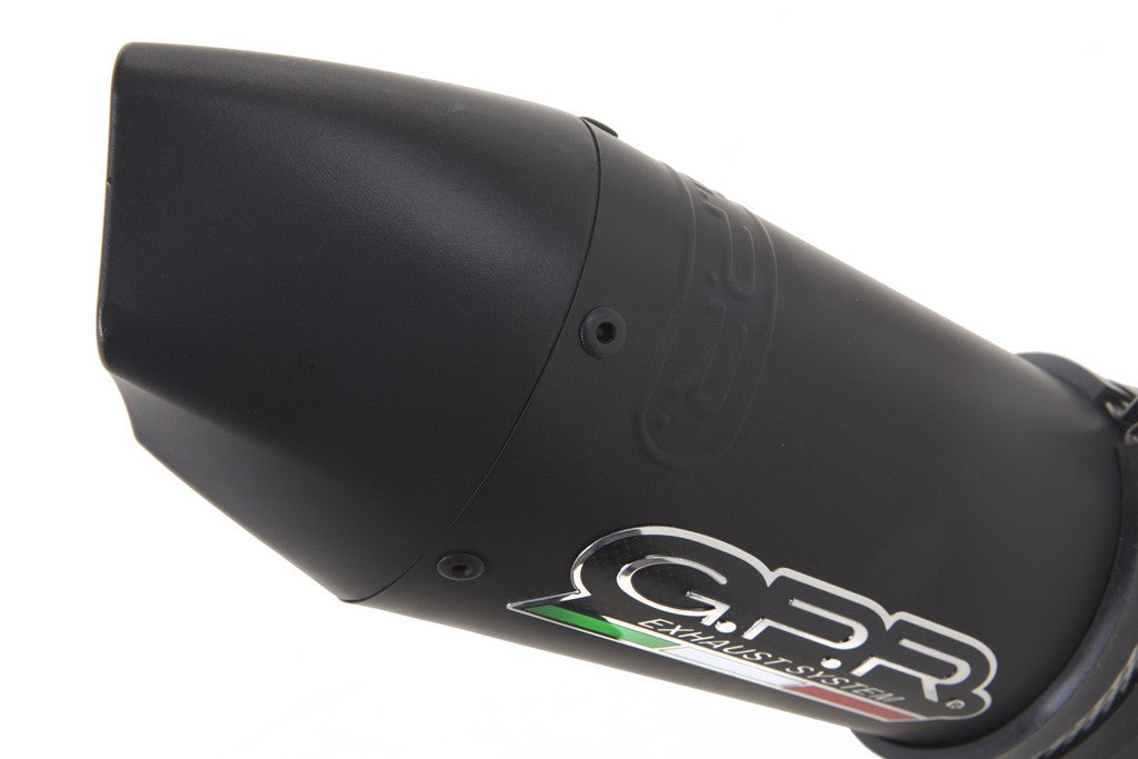 GPR Honda NC750X / S (14/16) Slip-on Exhaust "GPE Anniversary Black Titanium" (EU homologated)