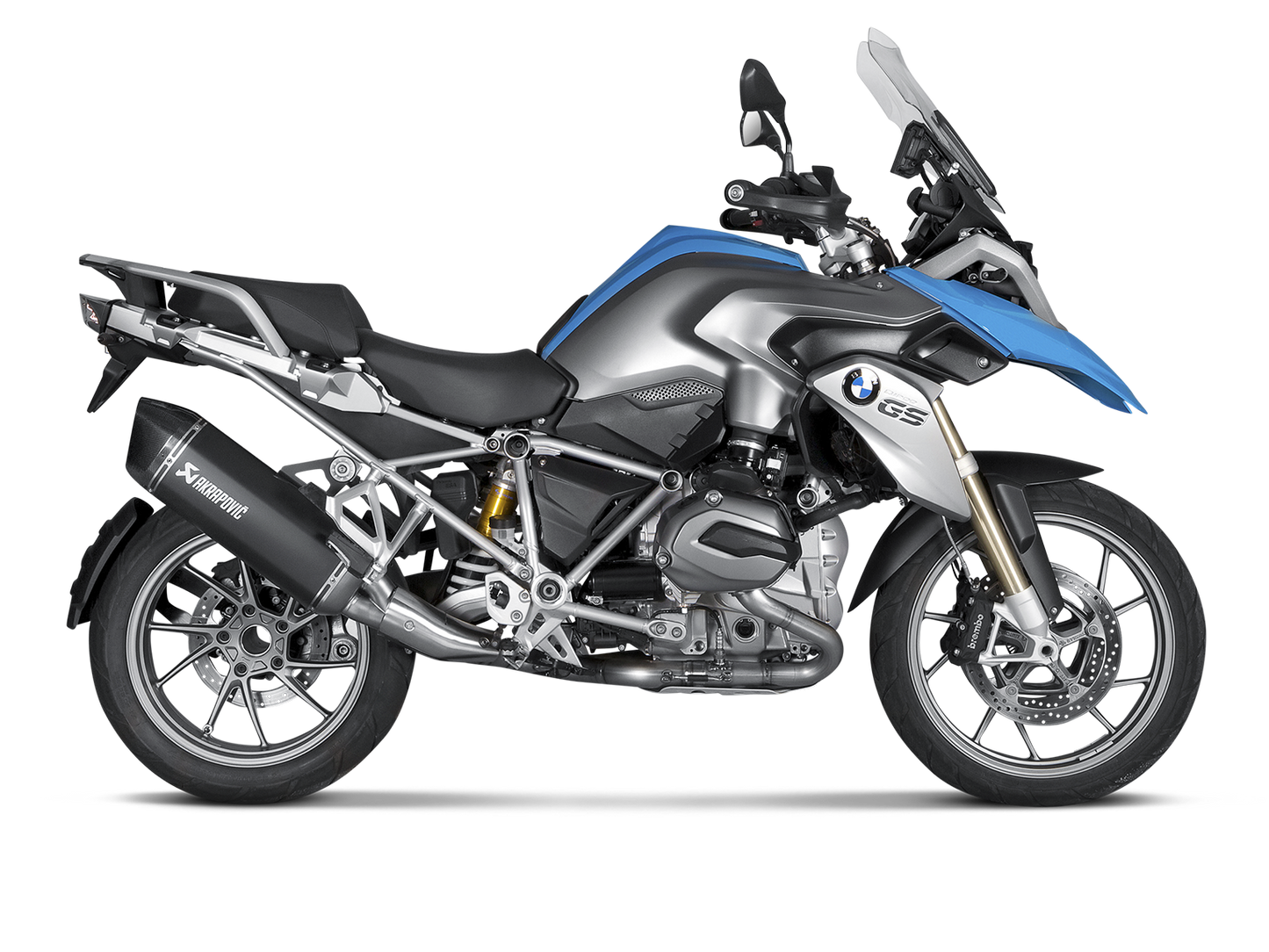 AKRAPOVIC S-B12SO10-HAABL BMW R1200GS / Adventure (2016+) Slip-On Exhaust (titanium) – Accessories in the 2WheelsHero Motorcycle Aftermarket Accessories and Parts Online Shop
