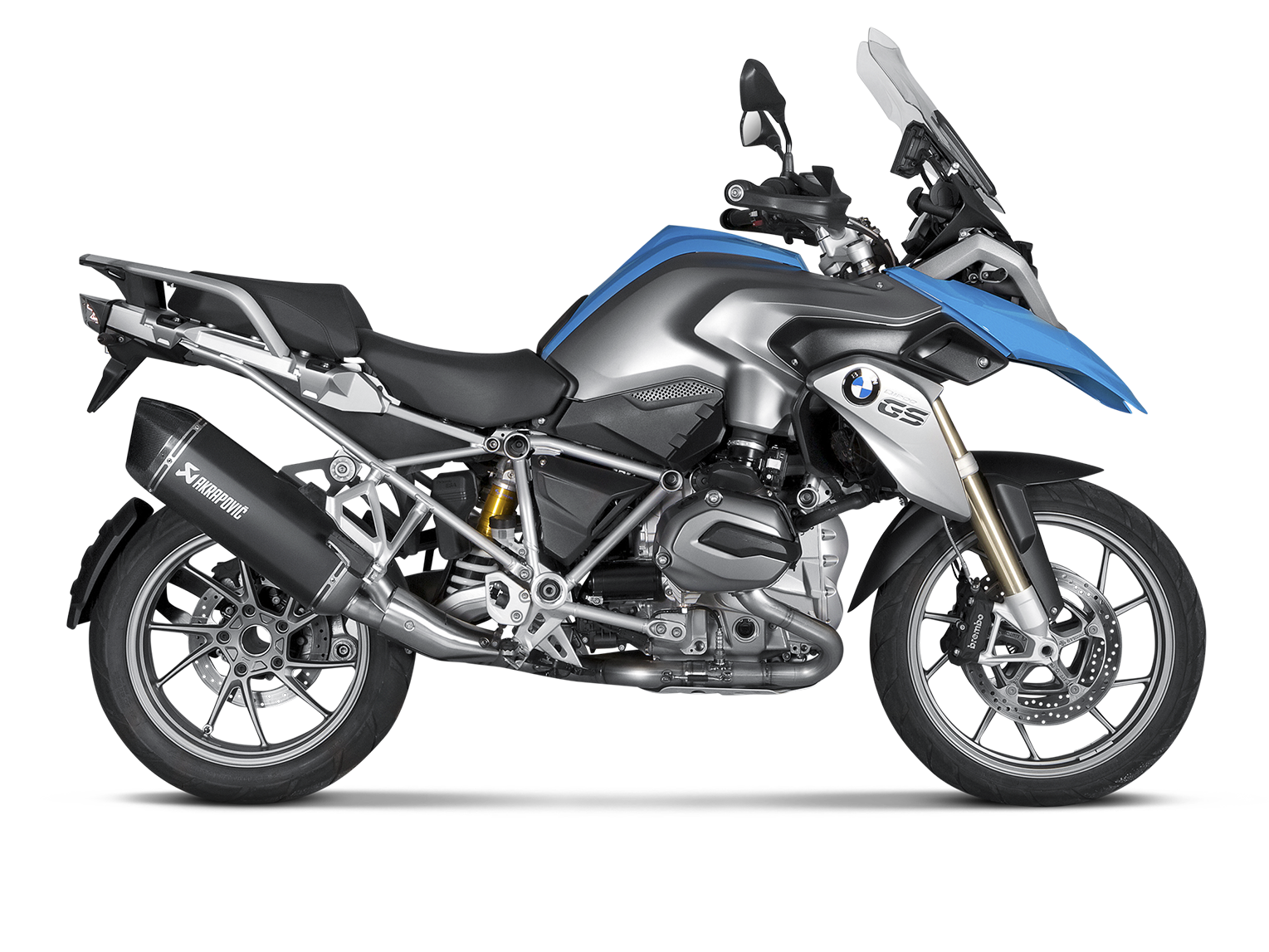 AKRAPOVIC S-B12SO10-HAABL BMW R1200GS / Adventure (2016+) Slip-On Exhaust (titanium) – Accessories in the 2WheelsHero Motorcycle Aftermarket Accessories and Parts Online Shop