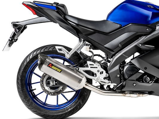 AKRAPOVIC S-Y125R6-HZT Yamaha YZF-R15 (2020+) Exhaust System "Racing Line" (titanium) – Accessories in the 2WheelsHero Motorcycle Aftermarket Accessories and Parts Online Shop