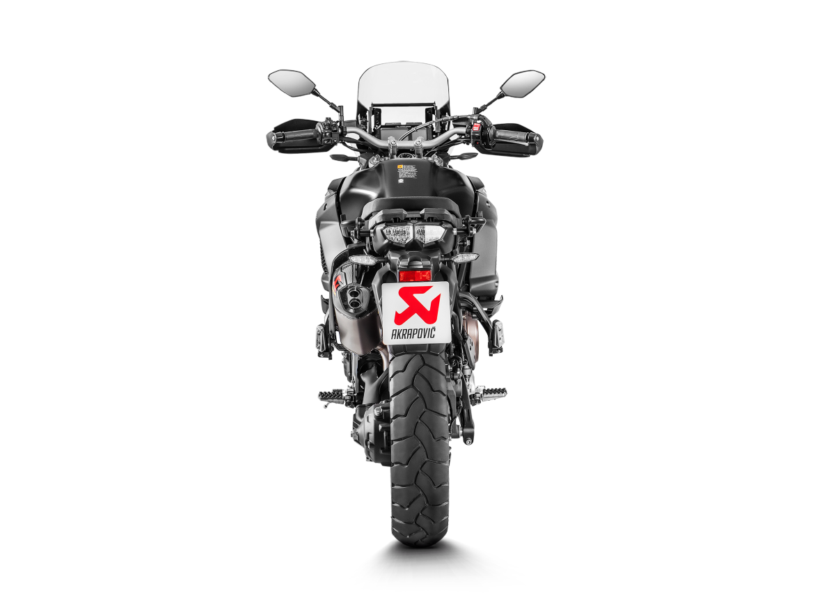 AKRAPOVIC S-Y12SO2-HAAT Yamaha XT 1200 Z / E (2020+) Slip-On Exhaust (titanium) – Accessories in the 2WheelsHero Motorcycle Aftermarket Accessories and Parts Online Shop