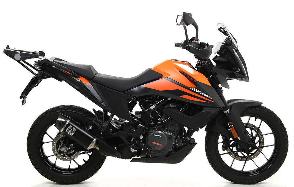 ARROW KTM 390 Adventure (2020+) Dark Aluminum Slip-on Exhaust