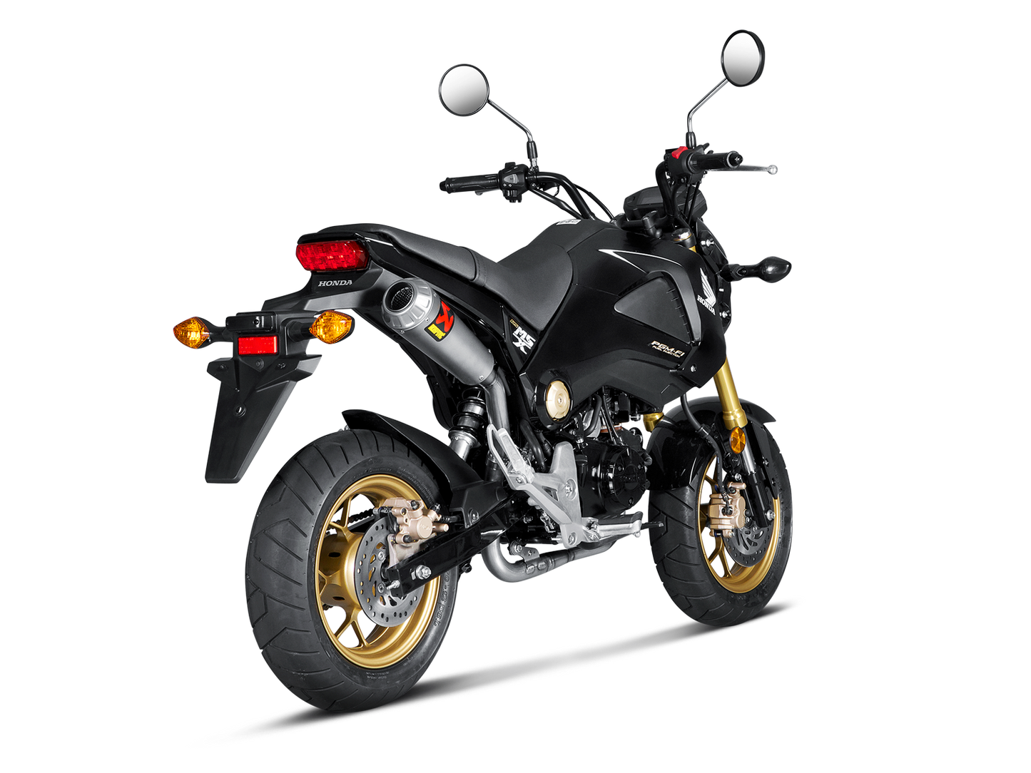 AKRAPOVIC E-H125E1 Honda MSX125 / Grom (2015+) Optional Header Exhaust (titanium) – Accessories in the 2WheelsHero Motorcycle Aftermarket Accessories and Parts Online Shop