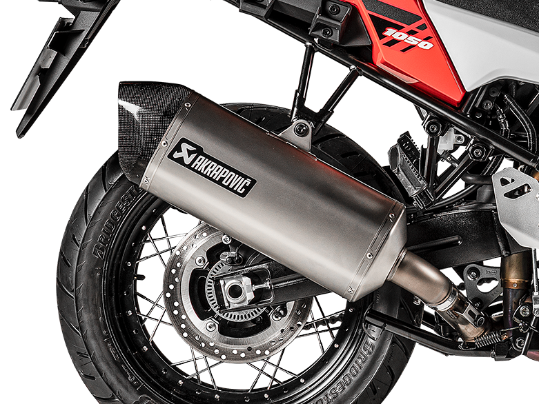 AKRAPOVIC S-S10SO18-HAFT Suzuki V-STROM 1050 (2025+) Slip-On Exhaust (titanium) – Accessories in the 2WheelsHero Motorcycle Aftermarket Accessories and Parts Online Shop