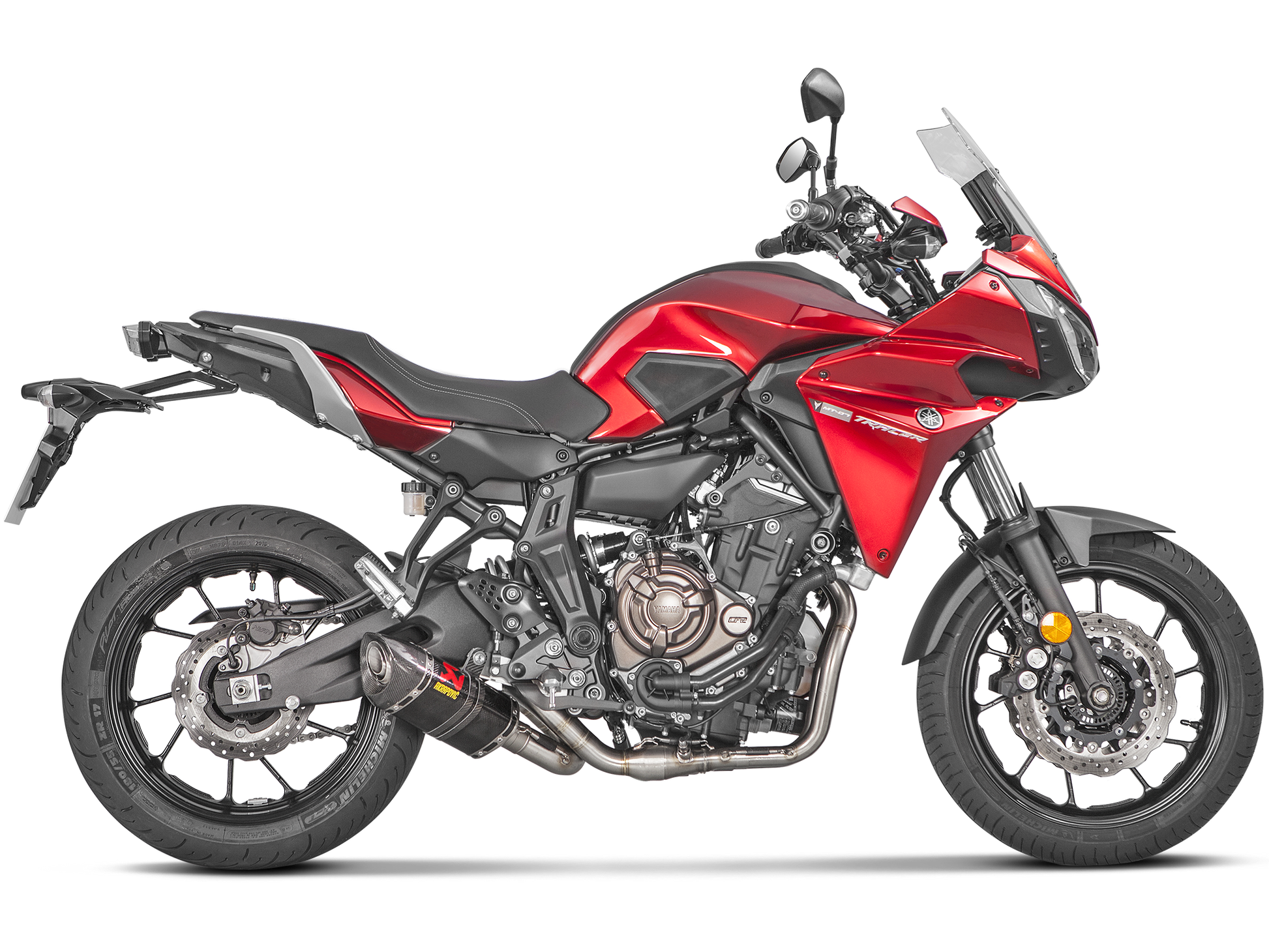 AKRAPOVIC S-Y7R2-AFC Yamaha MT-07 / Tracer 700 / XSR700 Exhaust System "Racing Line" (carbon) – Accessories in the 2WheelsHero Motorcycle Aftermarket Accessories and Parts Online Shop