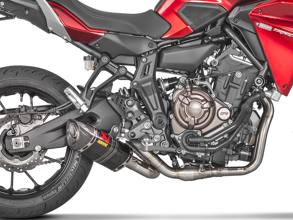 AKRAPOVIC S-Y7R2-AFC Yamaha Tracer 7 / GT (2024+) Exhaust System "Racing Line" Tracer 700 (carbon) – Accessories in the 2WheelsHero Motorcycle Aftermarket Accessories and Parts Online Shop
