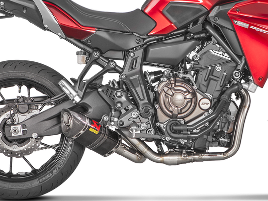 AKRAPOVIC S-Y7R2-AFC Yamaha Tracer 7 / GT (2024+) Exhaust System "Racing Line" Tracer 700 (carbon) – Accessories in the 2WheelsHero Motorcycle Aftermarket Accessories and Parts Online Shop