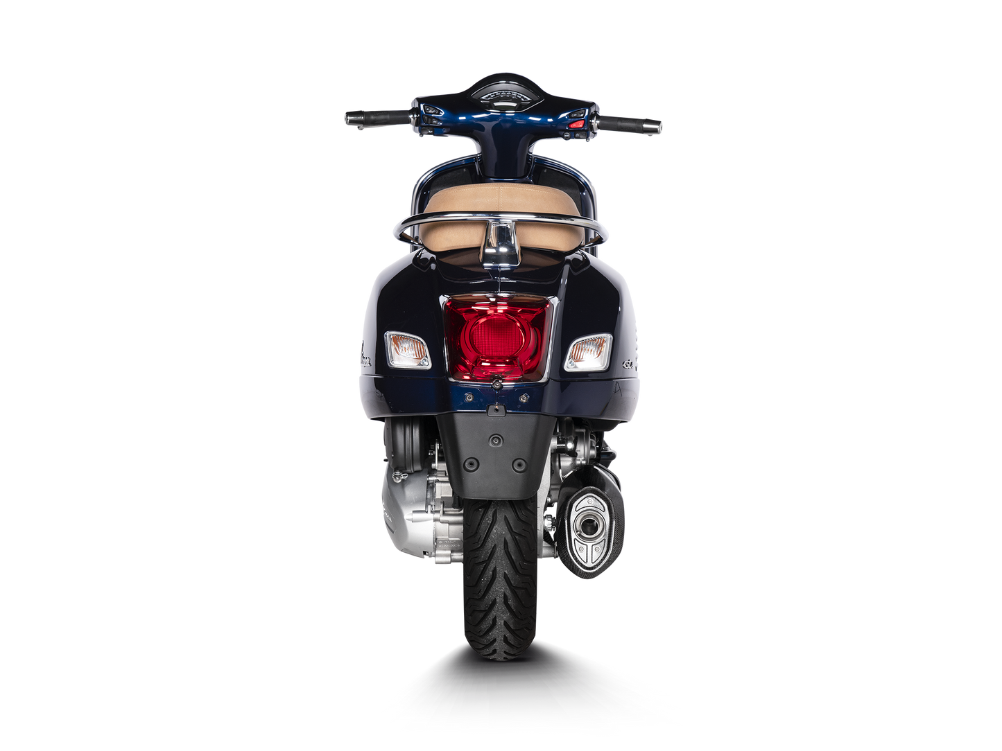AKRAPOVIC S-VE3SO10-HZDFBL Vespa GTS Super 300 / Sei Giorni / Tech (2024+) Slip-On Exhaust (SS) – Accessories in the 2WheelsHero Motorcycle Aftermarket Accessories and Parts Online Shop