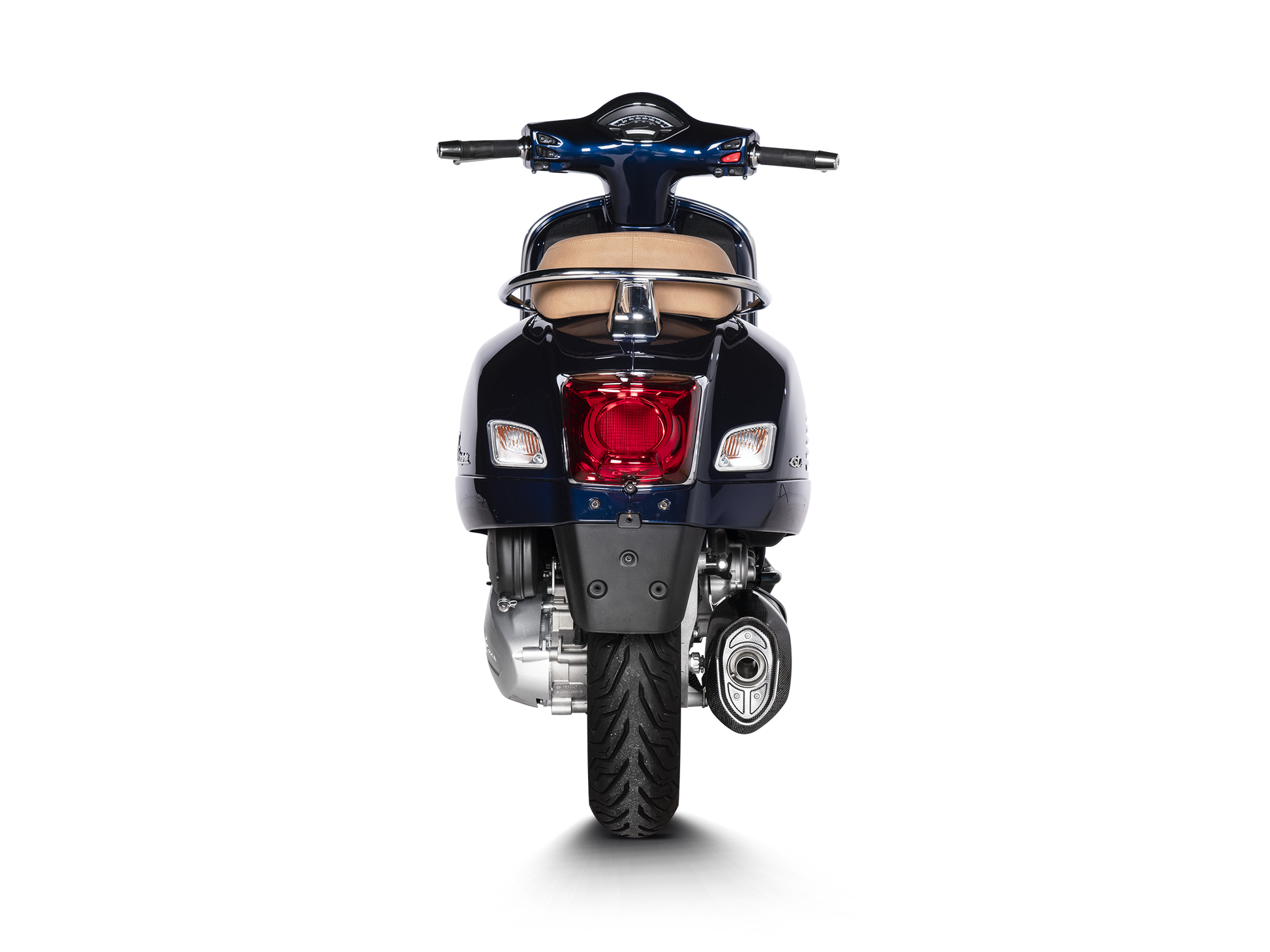 AKRAPOVIC S-VE3SO10-HZDFBL Vespa GTS Super 300 / Sei Giorni / Tech (2024+) Slip-On Exhaust (SS) – Accessories in the 2WheelsHero Motorcycle Aftermarket Accessories and Parts Online Shop
