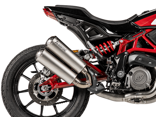 AKRAPOVIC E-IN12E1 Indian FTR 1200 / S (2020+) Optional Header Exhaust (titanium) – Accessories in the 2WheelsHero Motorcycle Aftermarket Accessories and Parts Online Shop