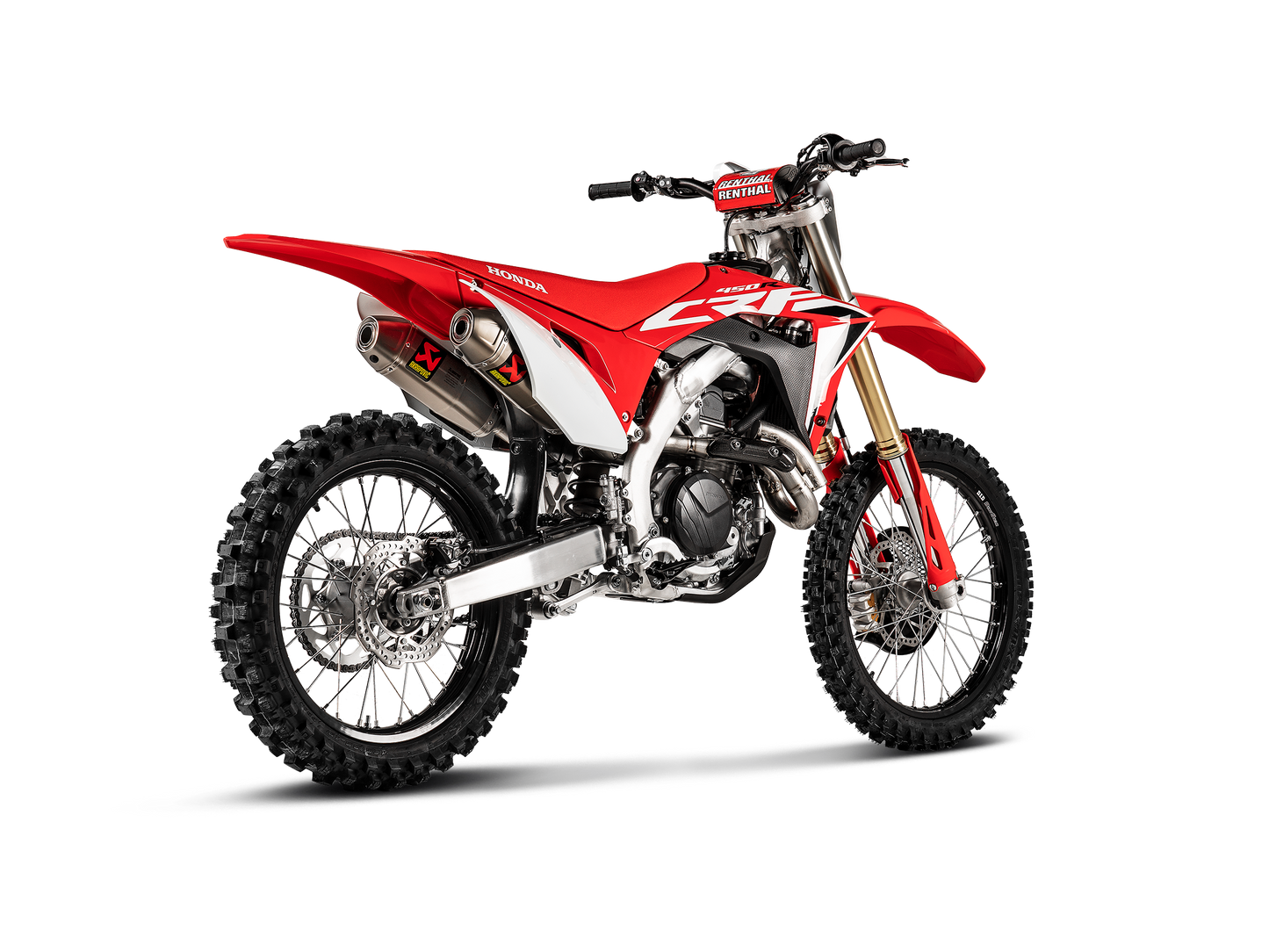 AKRAPOVIC S-H4MR16-CIQTA Honda CRF450R / 450RX (2020+) Exhaust System "Racing Line"(titanium) – Accessories in the 2WheelsHero Motorcycle Aftermarket Accessories and Parts Online Shop
