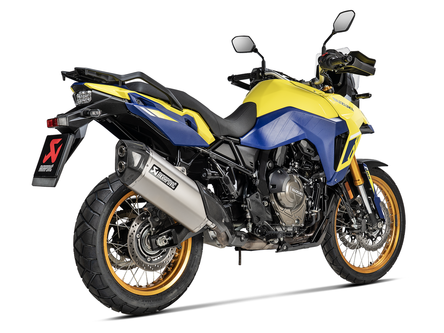 AKRAPOVIC S-S8SO1-HAFT Suzuki V-Strom 800DE (2025+) Slip-on Exhaust (titanium) – Accessories in the 2WheelsHero Motorcycle Aftermarket Accessories and Parts Online Shop
