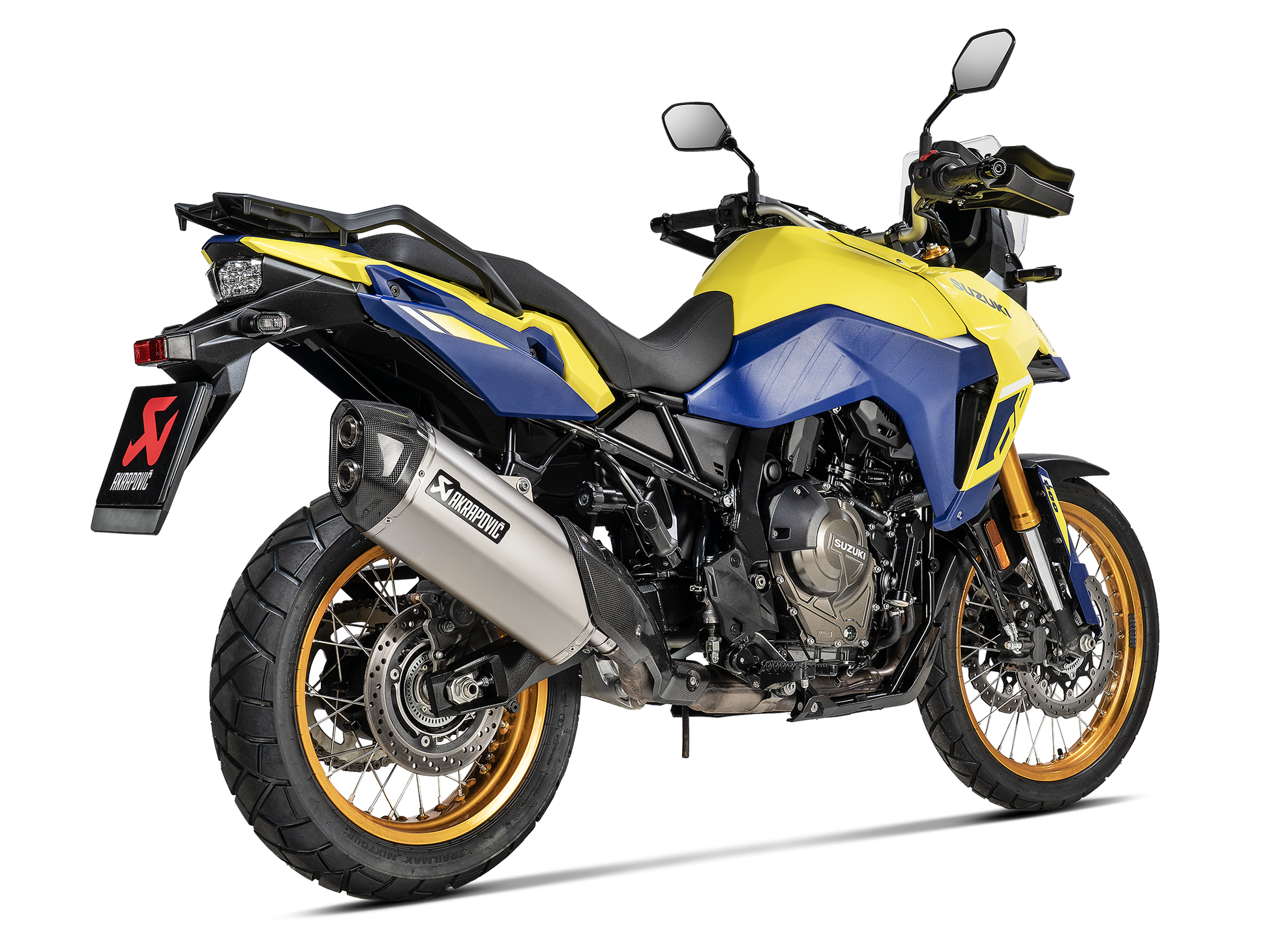 AKRAPOVIC S-S8SO1-HAFT Suzuki V-Strom 800DE (2025+) Slip-on Exhaust (titanium) – Accessories in the 2WheelsHero Motorcycle Aftermarket Accessories and Parts Online Shop