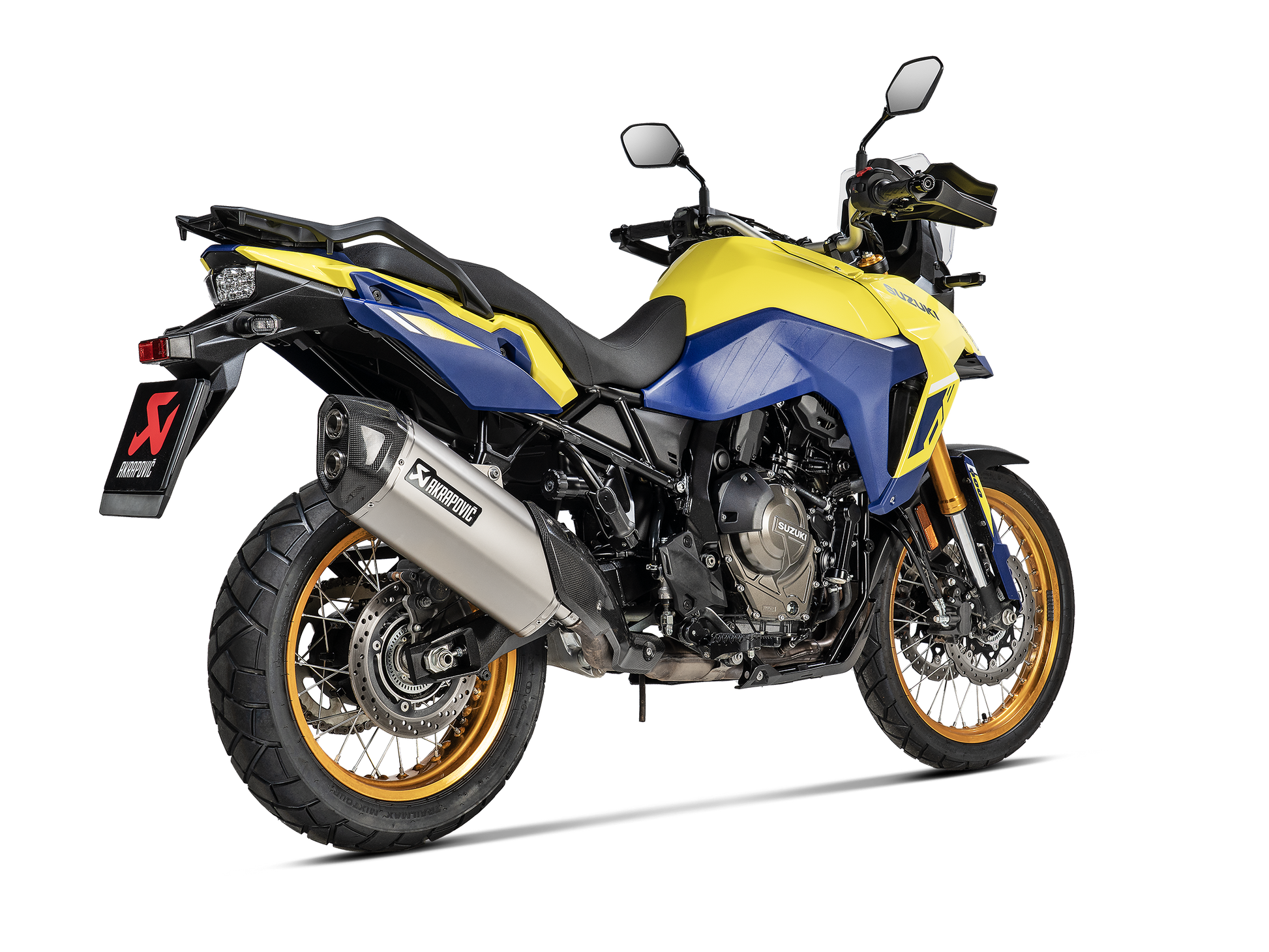 AKRAPOVIC S-S8SO1-HAFT Suzuki V-STROM 800DE (2025+) Slip-On Exhaust (titanium) – Accessories in the 2WheelsHero Motorcycle Aftermarket Accessories and Parts Online Shop