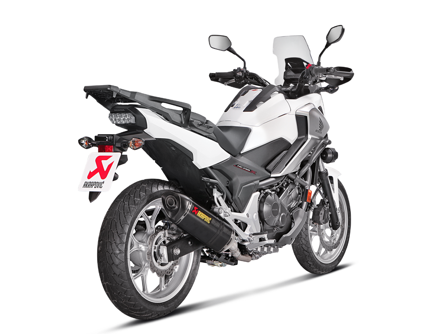 AKRAPOVIC S-H7SO2-HRC Honda NC700 / NC750 (2020+) Slip-On Exhaust (carbon) – Accessories in the 2WheelsHero Motorcycle Aftermarket Accessories and Parts Online Shop