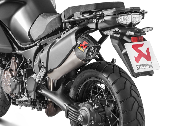AKRAPOVIC S-Y12SO2-HAAT Yamaha XT 1200 Z / E (2020+) Slip-On Exhaust (titanium) – Accessories in the 2WheelsHero Motorcycle Aftermarket Accessories and Parts Online Shop
