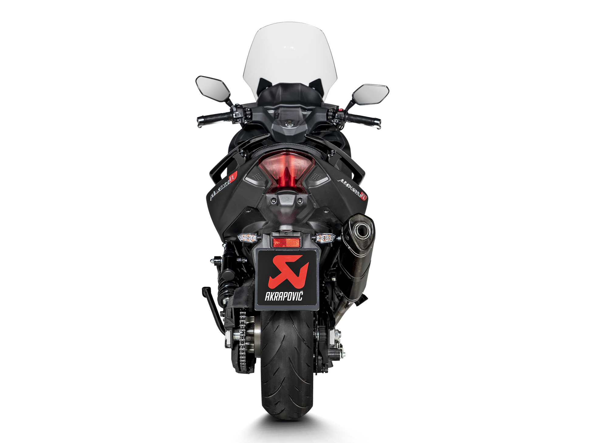 AKRAPOVIC S-SY5R1-RC SYM Maxsym TL (2020+) Exhaust System "Racing Line" (carbon) – Accessories in the 2WheelsHero Motorcycle Aftermarket Accessories and Parts Online Shop