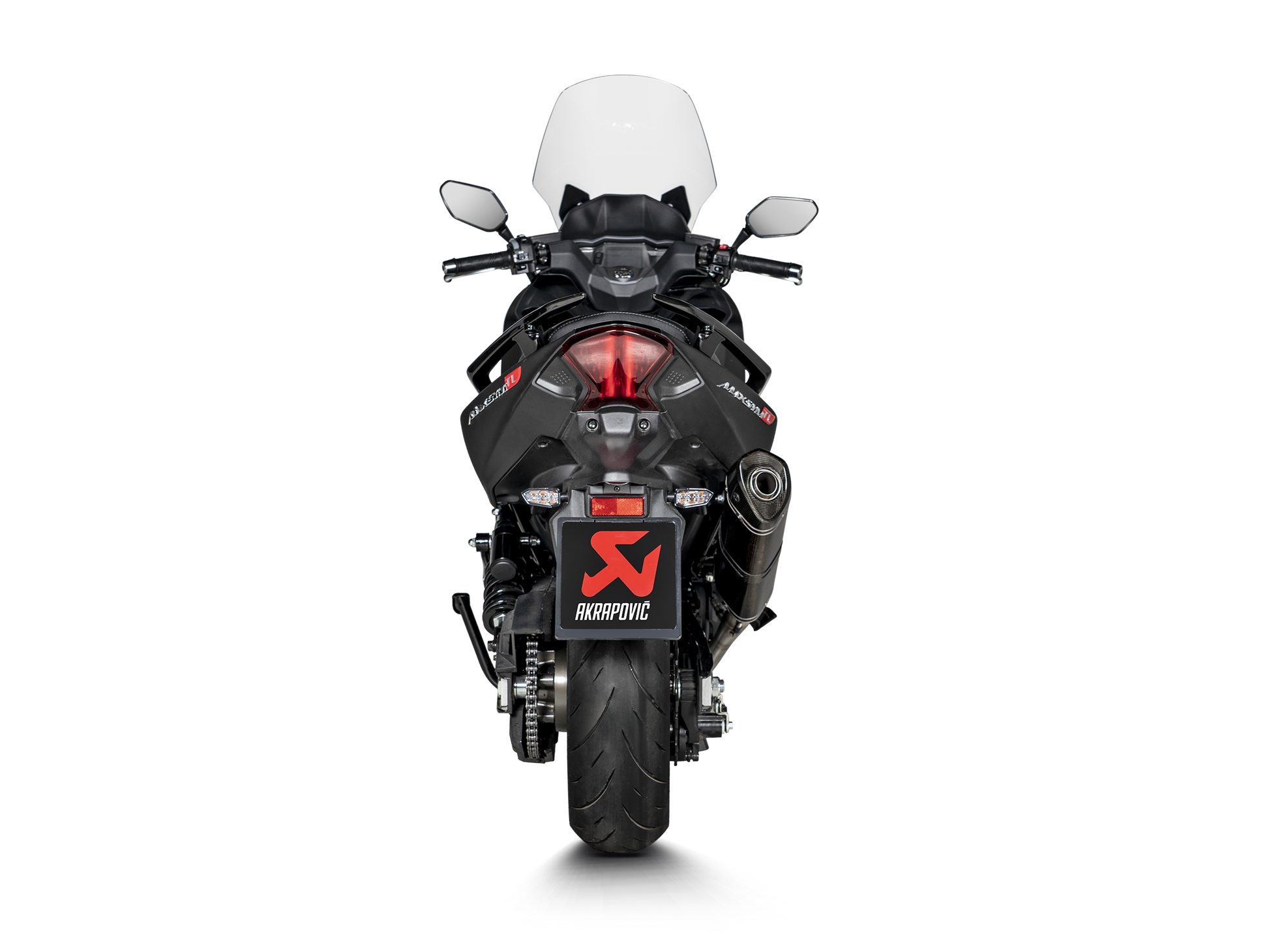 AKRAPOVIC S-SY5R1-RC Sym Maxsym TL (2020+) Exhaust System "Racing Line" (carbon) – Accessories in the 2WheelsHero Motorcycle Aftermarket Accessories and Parts Online Shop