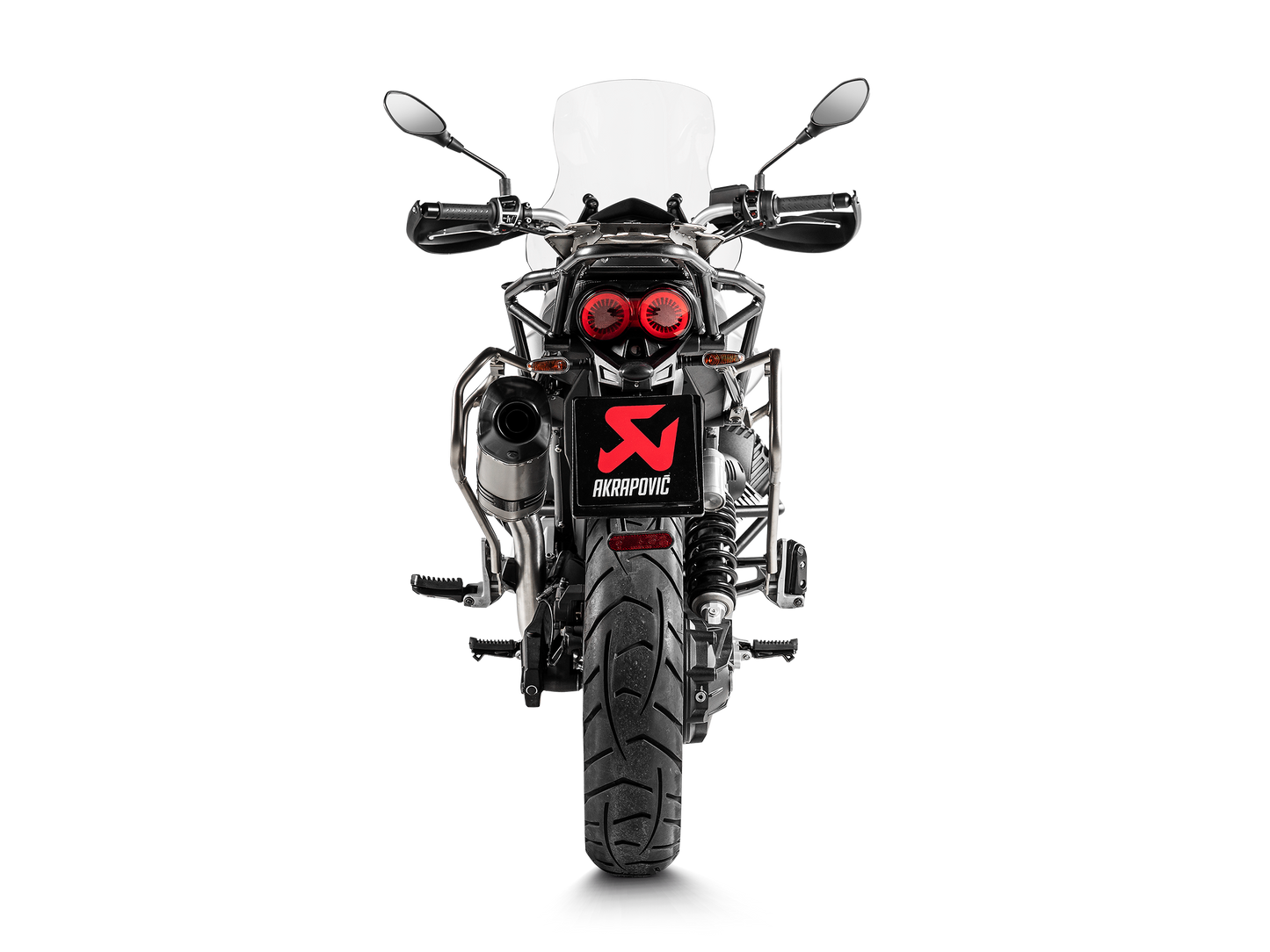 AKRAPOVIC S-MG8SO2-HFTT Moto Guzzi V85 TT (2024+) Slip-On Exhaust (titanium) – Accessories in the 2WheelsHero Motorcycle Aftermarket Accessories and Parts Online Shop