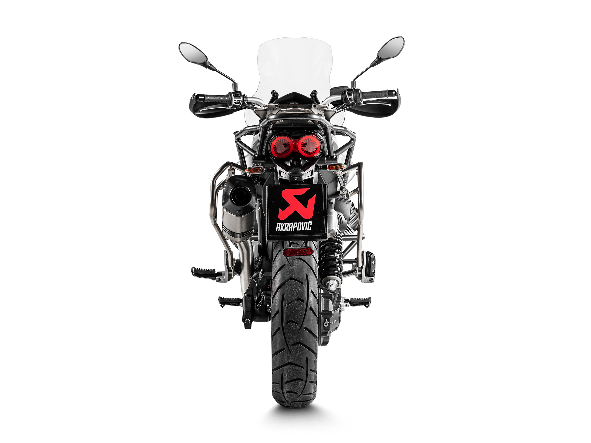 AKRAPOVIC S-MG8SO2-HFTT Moto Guzzi V85 TT (2024+) Slip-On Exhaust (titanium) – Accessories in the 2WheelsHero Motorcycle Aftermarket Accessories and Parts Online Shop
