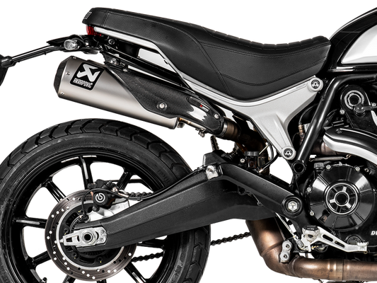 AKRAPOVIC S-D11SO4-HBFGT Ducati Scrambler 1100 (2018+) Slip-on Exhaust (titanium) – Accessories in the 2WheelsHero Motorcycle Aftermarket Accessories and Parts Online Shop