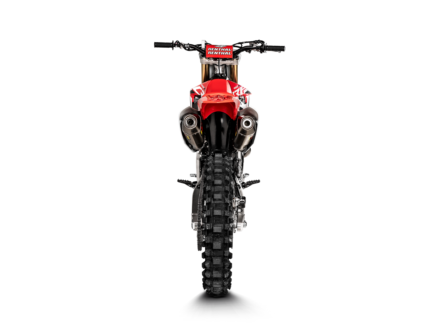 AKRAPOVIC S-H4MR16-CIQTA Honda CRF450R / 450RX (2020+) Exhaust System "Racing Line"(titanium) – Accessories in the 2WheelsHero Motorcycle Aftermarket Accessories and Parts Online Shop