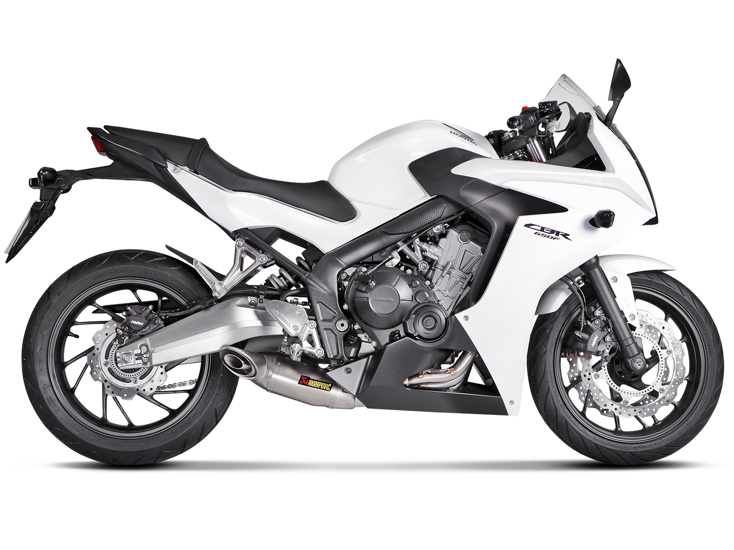 AKRAPOVIC S-H6R12-HAFT Honda CB650F / CBR650F (2016+) Exhaust System "Racing Line" (titanium) – Accessories in the 2WheelsHero Motorcycle Aftermarket Accessories and Parts Online Shop