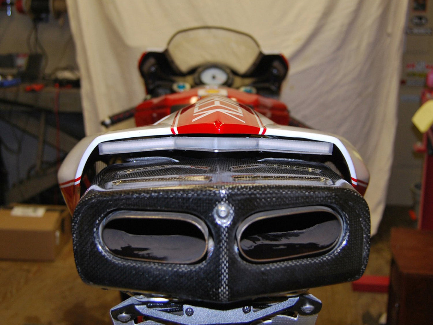 NEW RAGE CYCLES Ducati Superbike 999 LED Tail Tidy Fender Eliminator