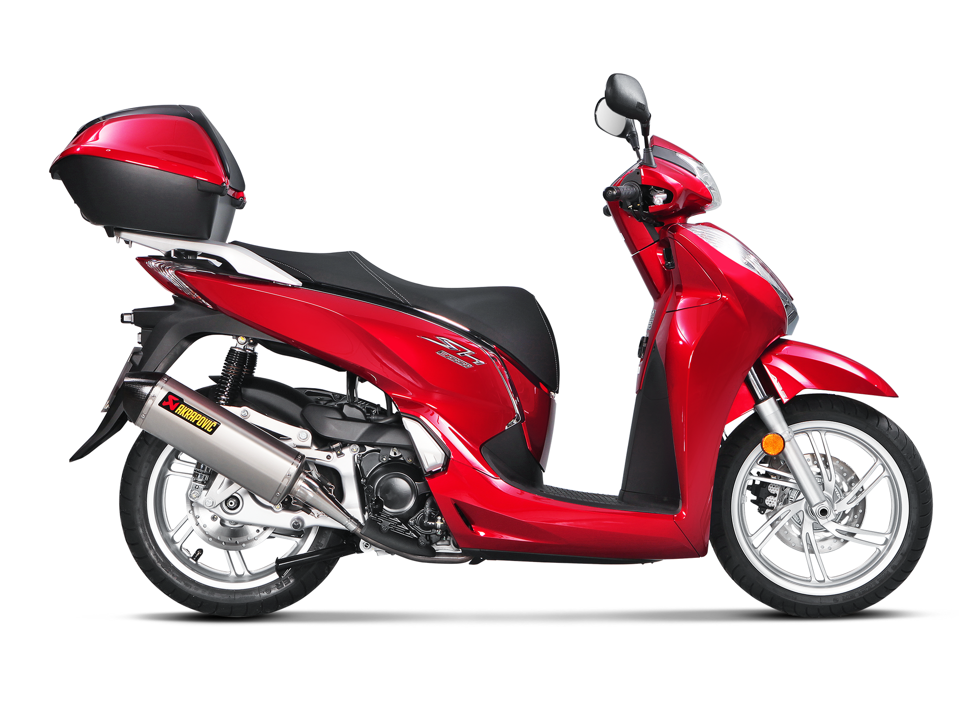AKRAPOVIC S-H3SO4-HRSS Honda SH300i (2020+) Slip-on Exhaust SS – Accessories in the 2WheelsHero Motorcycle Aftermarket Accessories and Parts Online Shop