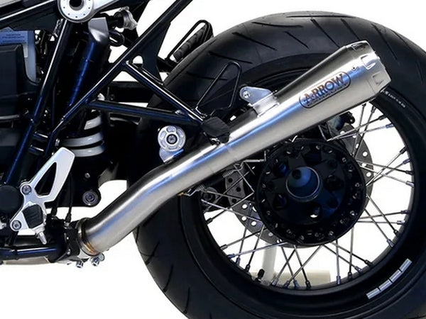 ARROW 71635MI+71503PRI BMW Rninet (2017+) Steel Alloy Slip-on Exhaust "Pro Race" – Accessories in the 2WheelsHero Motorcycle Aftermarket Accessories and Parts Online Shop