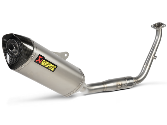 AKRAPOVIC S-Y125R8-HZT Yamaha MT-125 / YZF-R125 / R15 (2021+) Exhaust System "Racing Line" (titanium) – Accessories in the 2WheelsHero Motorcycle Aftermarket Accessories and Parts Online Shop
