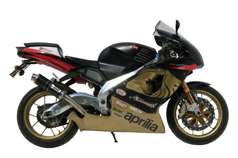 MIVV A.001 Aprilia RSV 1000 (1998 / 2003) Slip-on Exhaust "GP" (carbon; not approved) – Accessories in the 2WheelsHero Motorcycle Aftermarket Accessories and Parts Online Shop