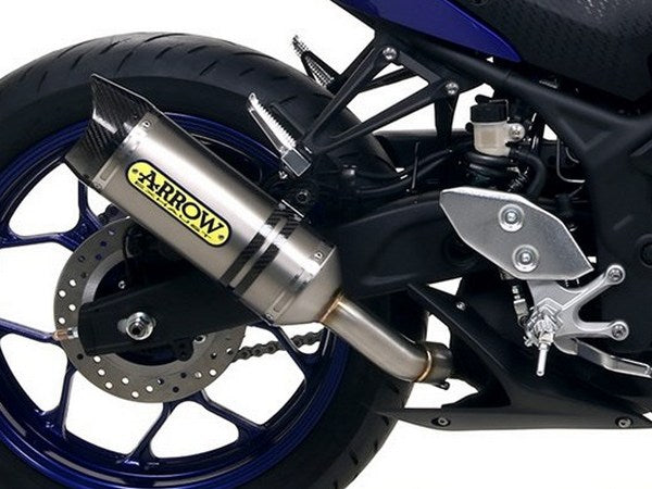 ARROW 71894AK Yamaha R3 (2019+) Aluminum Slip-on Exhaust "Thunder" – Accessories in the 2WheelsHero Motorcycle Aftermarket Accessories and Parts Online Shop