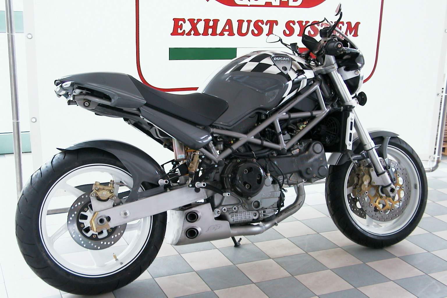 QD EXHAUST Ducati Monster S4 Full Exhaust System "Ex-Box" (EU homologated) – Accessories in the 2WheelsHero Motorcycle Aftermarket Accessories and Parts Online Shop