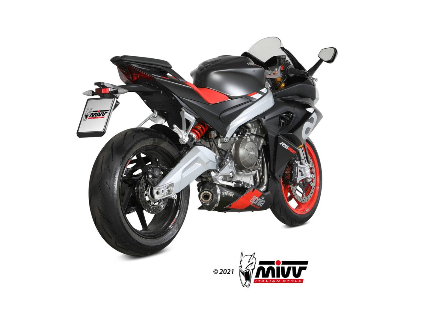 MIVV A.014 Aprilia RS660 (2020+) Full System Steel Exhaust "Delta Race" (black; approved) – Accessories in the 2WheelsHero Motorcycle Aftermarket Accessories and Parts Online Shop