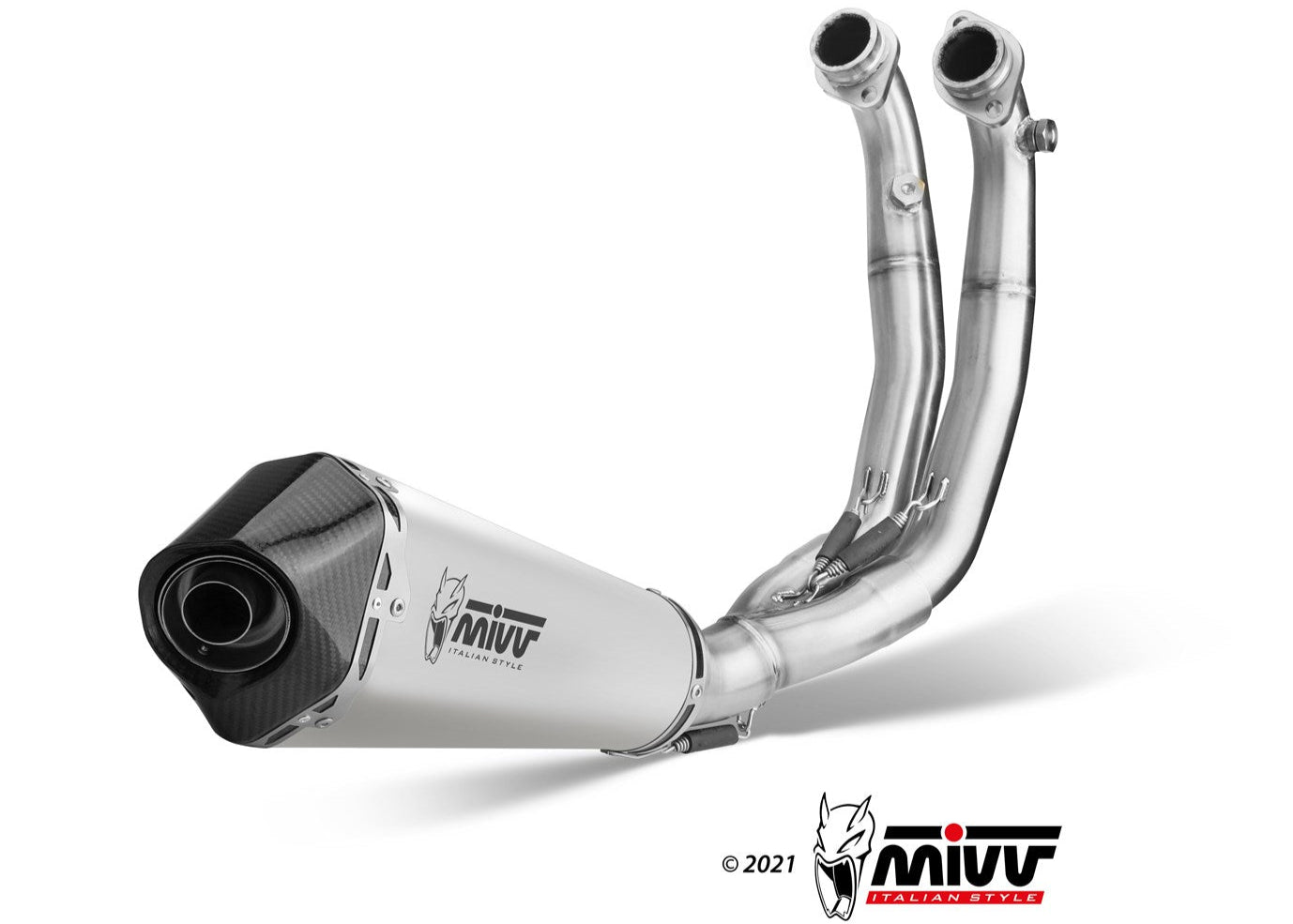 MIVV A.014 Aprilia RS660 (2020+) Full System Steel Exhaust "Delta Race" (stainless steel; approved) – Accessories in the 2WheelsHero Motorcycle Aftermarket Accessories and Parts Online Shop