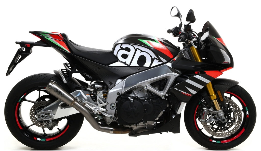 ARROW 71214PRI Aprilia Tuono V4 (19/20) Slip-on Exhaust "Pro Race" (stainless steel; racing) – Accessories in the 2WheelsHero Motorcycle Aftermarket Accessories and Parts Online Shop