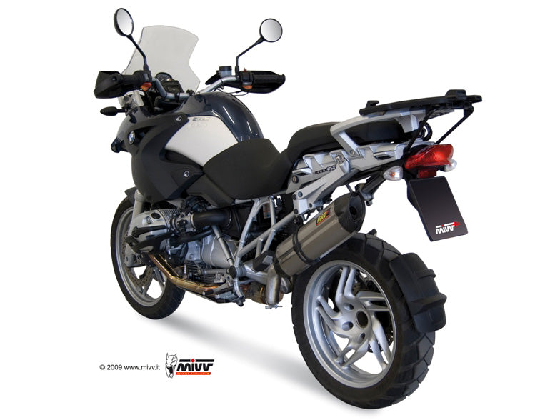 MIVV B.004 BMW R 1200 GS / Adventure (2008 / 09) Slip-on Exhaust "Suono" (stainless steel; approved) – Accessories in the 2WheelsHero Motorcycle Aftermarket Accessories and Parts Online Shop