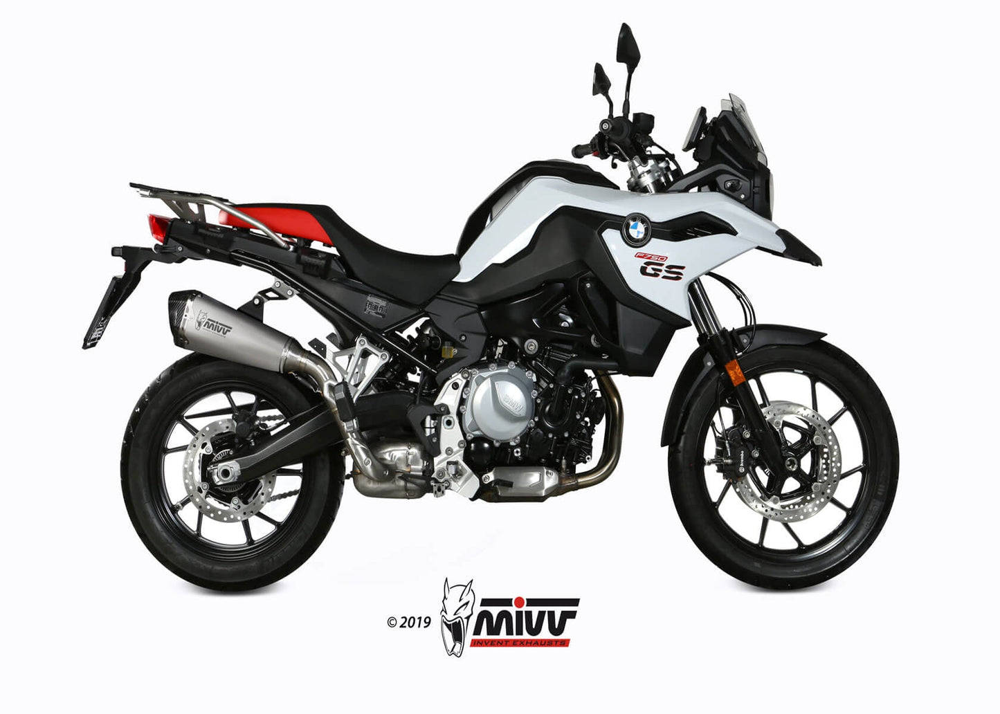 MIVV B.033 BMW F 750 GS (2018+) Slip-on Exhaust "Delta Race" (stainless steel; approved) – Accessories in the 2WheelsHero Motorcycle Aftermarket Accessories and Parts Online Shop