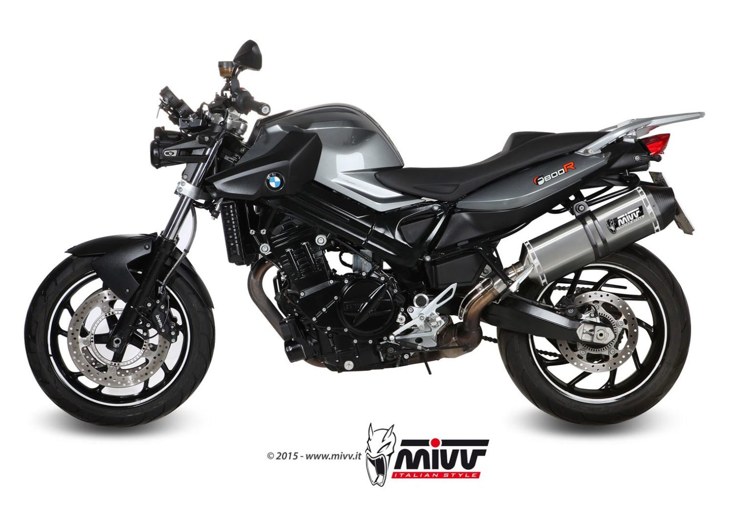 MIVV B.008 BMW F 800 R / GT (09/20) Slip-on Exhaust "Speed Edge" (stainless steel; approved) – Accessories in the 2WheelsHero Motorcycle Aftermarket Accessories and Parts Online Shop