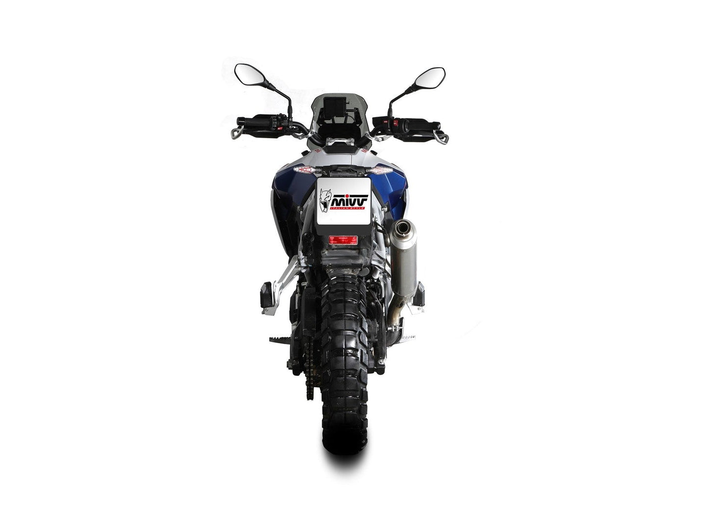 MIVV B.043 BMW F 900 GS (2024+) Slip-on Exhaust "Dakar" (stainless steel; approved) – Accessories in the 2WheelsHero Motorcycle Aftermarket Accessories and Parts Online Shop